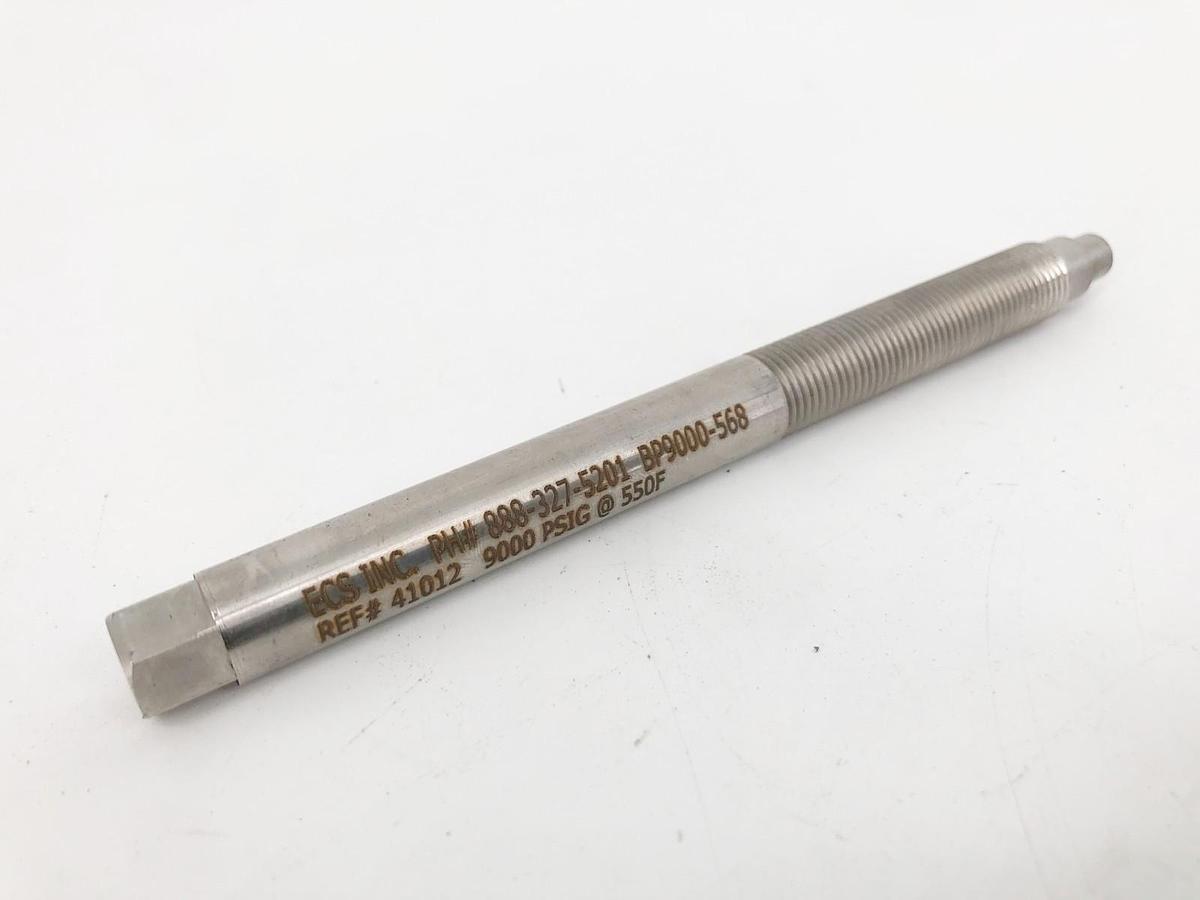 New ECS BP9000-568 Rupture Disk 9000psi 1/2"-20 UNF 6" Body 41012 - No Box