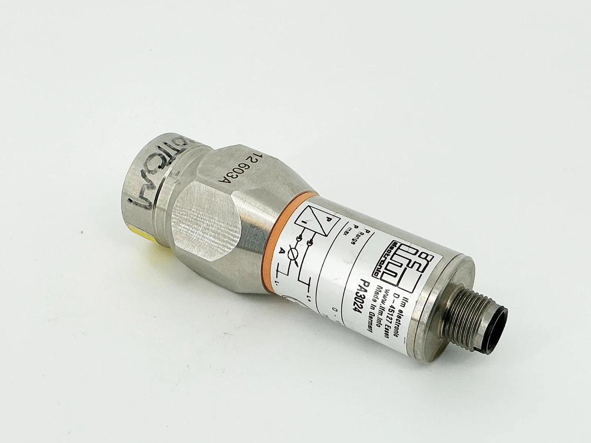 Used IFM PA3024 Pressure Sensor 75Bar 1/4" 10.8-30V 4/20mA