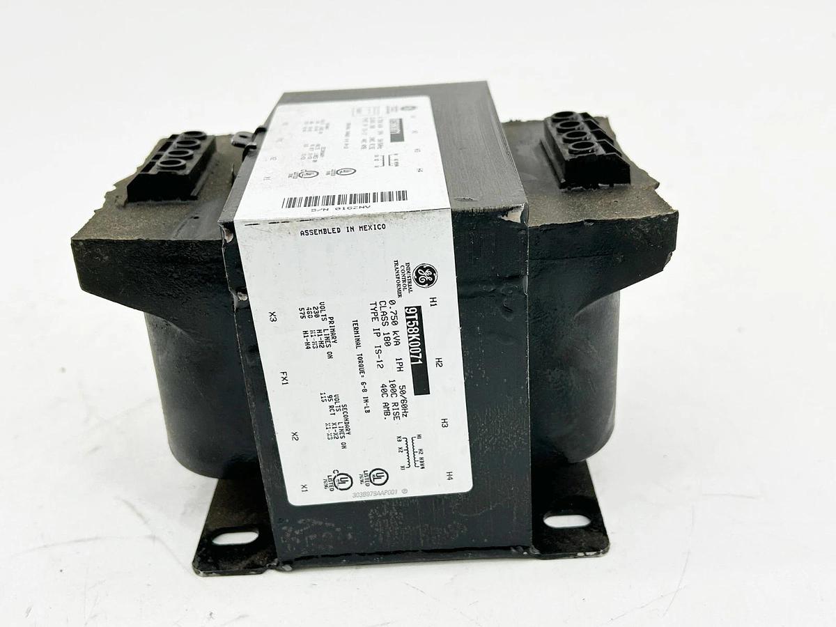 New General Electric 9T58K0071 .75kVA Transformer 1PH 575V 50/60Hz