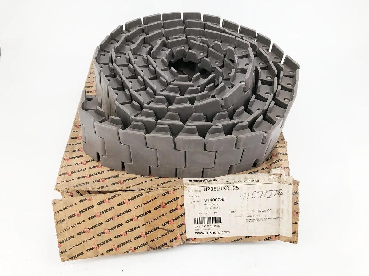 New Rexnord HP882TK3.25 TableTop Chain 81400085 10FT