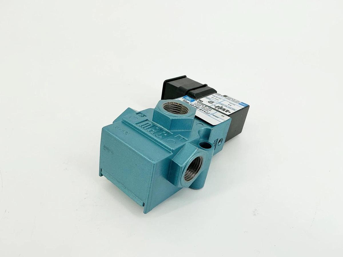 New Mac Valves 55B-12-PE-611JJ Solenoid Valve 24VDC 8.5W 150PSI