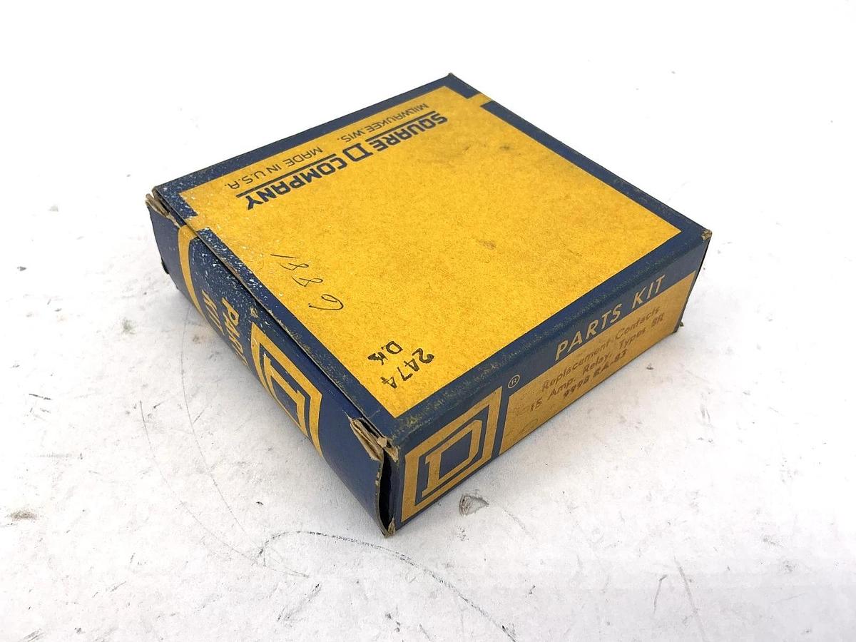 New Square D 9998RA-83 Parts Kit Replacement Contact 15A Relay Types BR