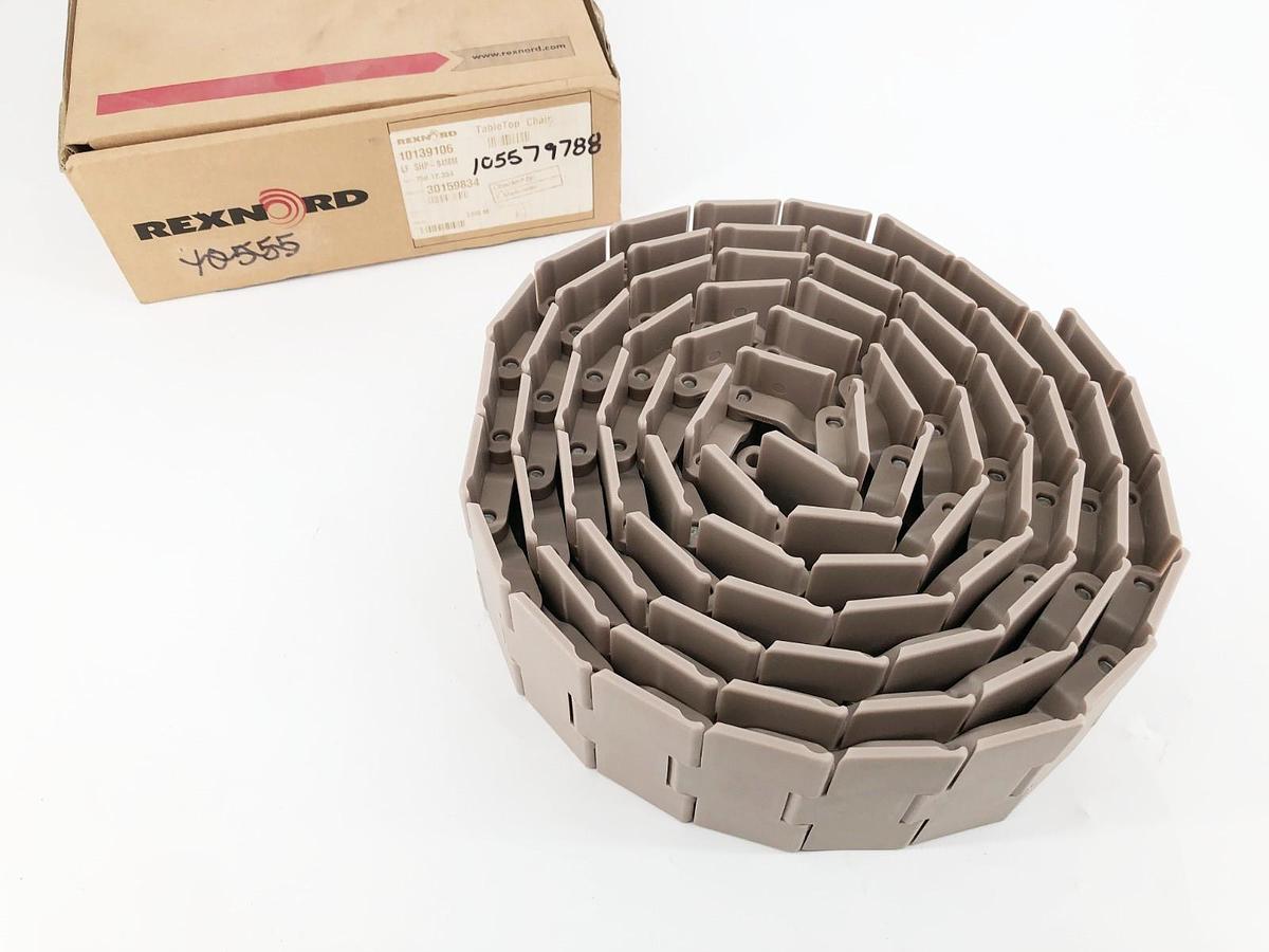 New Rexnord 10139106 TableTop Chain LF SHP-84MM 10FT.
