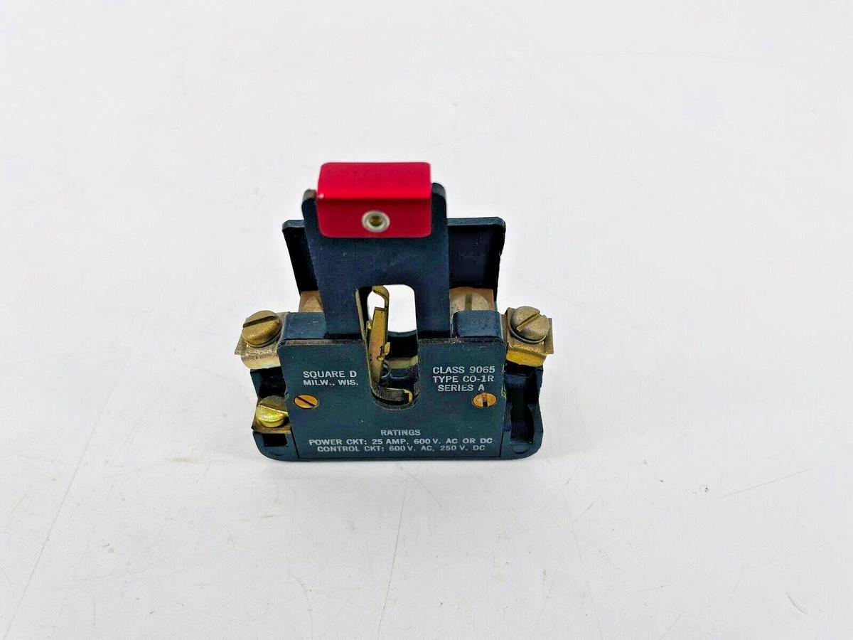 New Square D 9065CO1R Overload Relay 600V 25A 1P Ser A 9065CO-1R NO BOX
