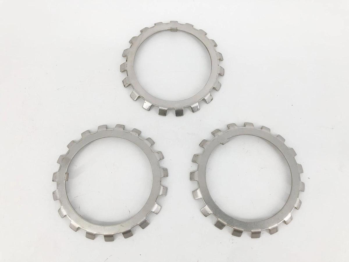 Lot of 3 New Whittet-Higgens WS-15 Locking Washers 2.973" ID 4.109" OD - No Box