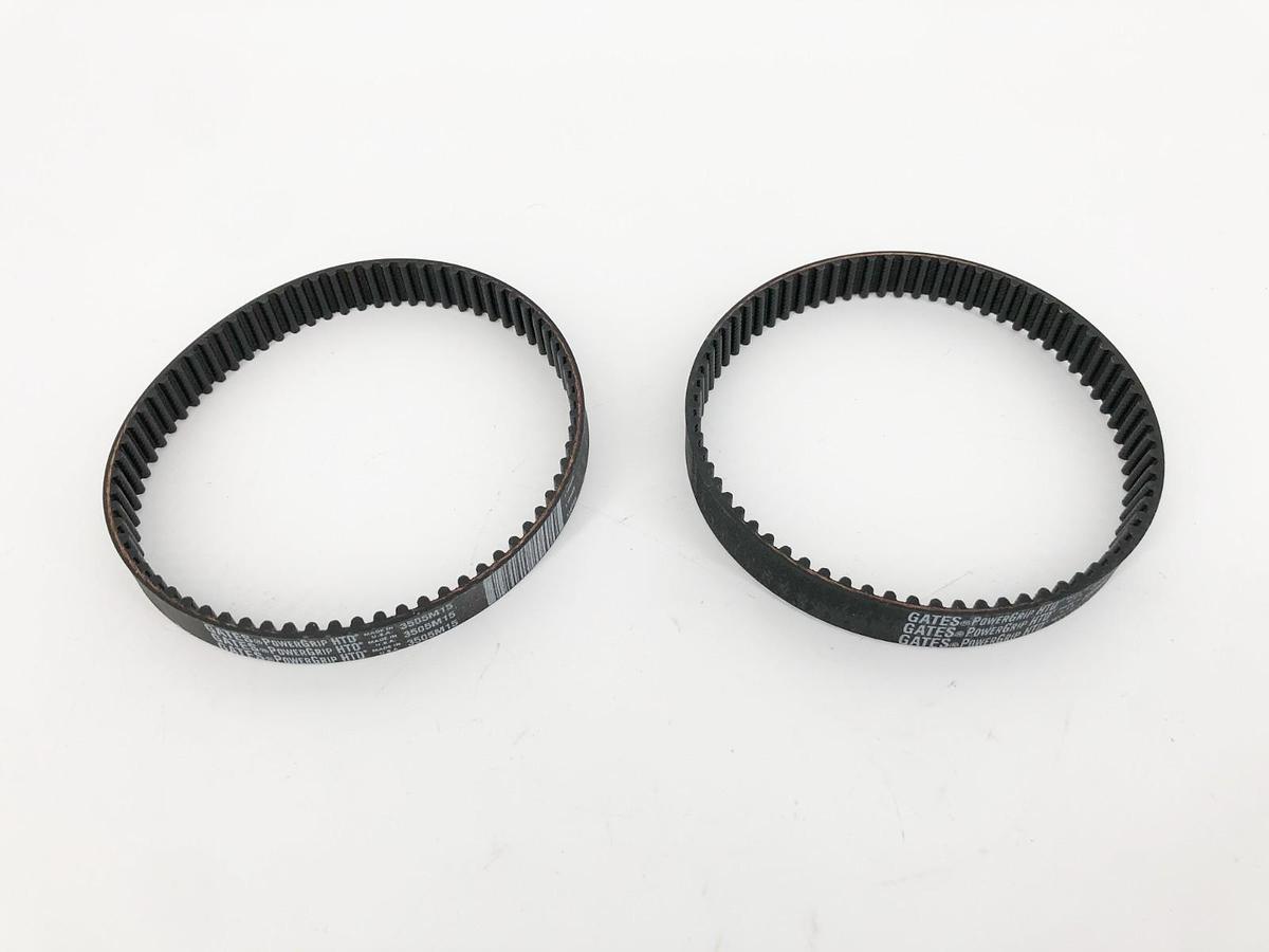 Lot of 2 New Gates 3505M15 PowerGrip HTD Timing Belt 350mm x 15mm - No Box