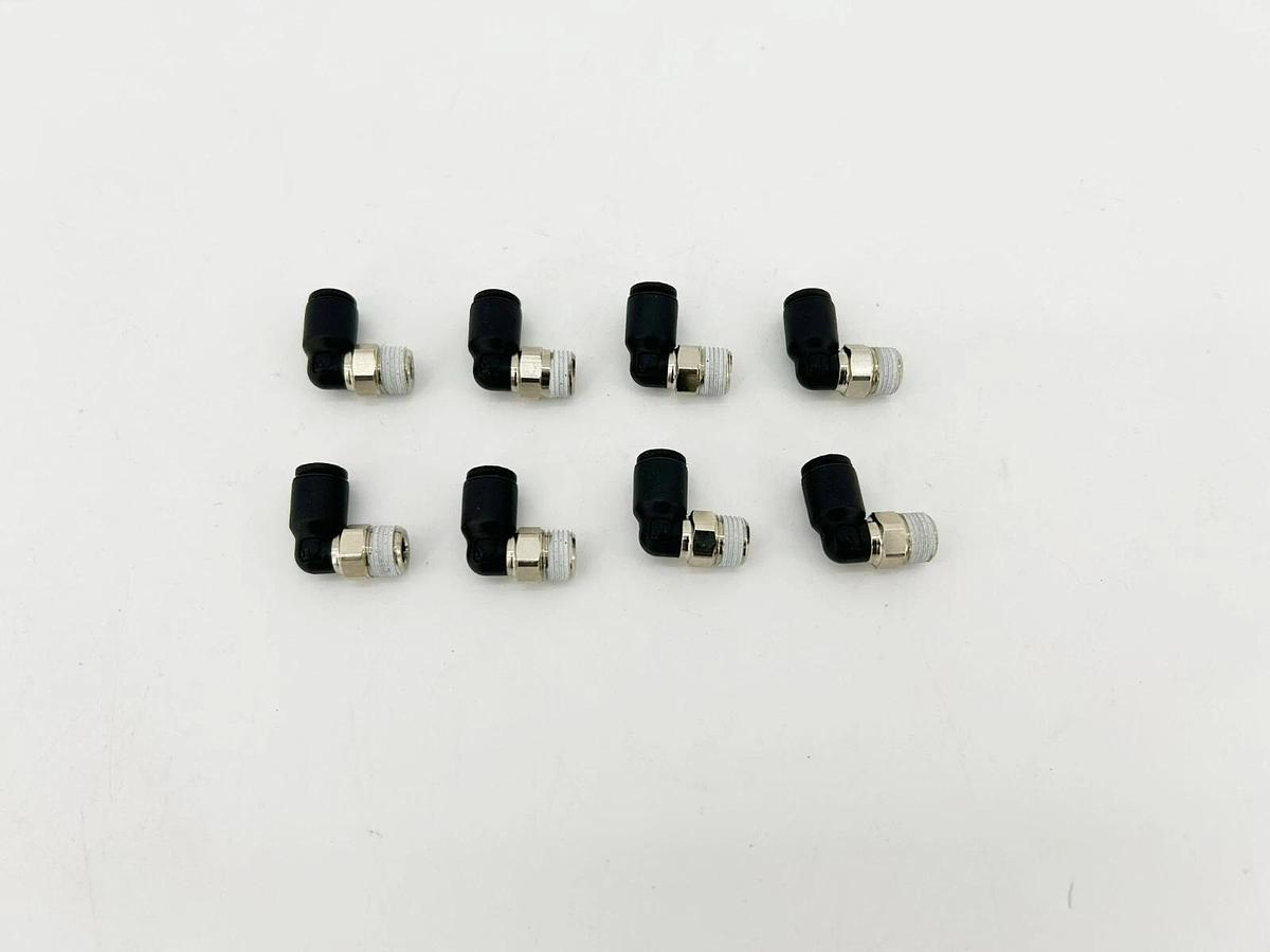 Lot of 8 New Lawson 98201 Male Elbows, BSPT, 6mm Tube, 1/8" Thrd