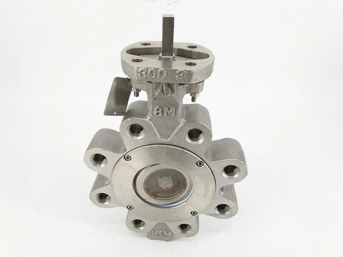 New Delta T 030-861-SSPT-BST Butterfly Valve 3" CF8M 285psi - No Box