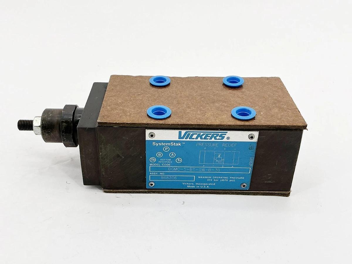 New Vickers DGMC-5-BT-GW-B-30 Pressure Relief Valve 315Bar 4570PSI - No Box