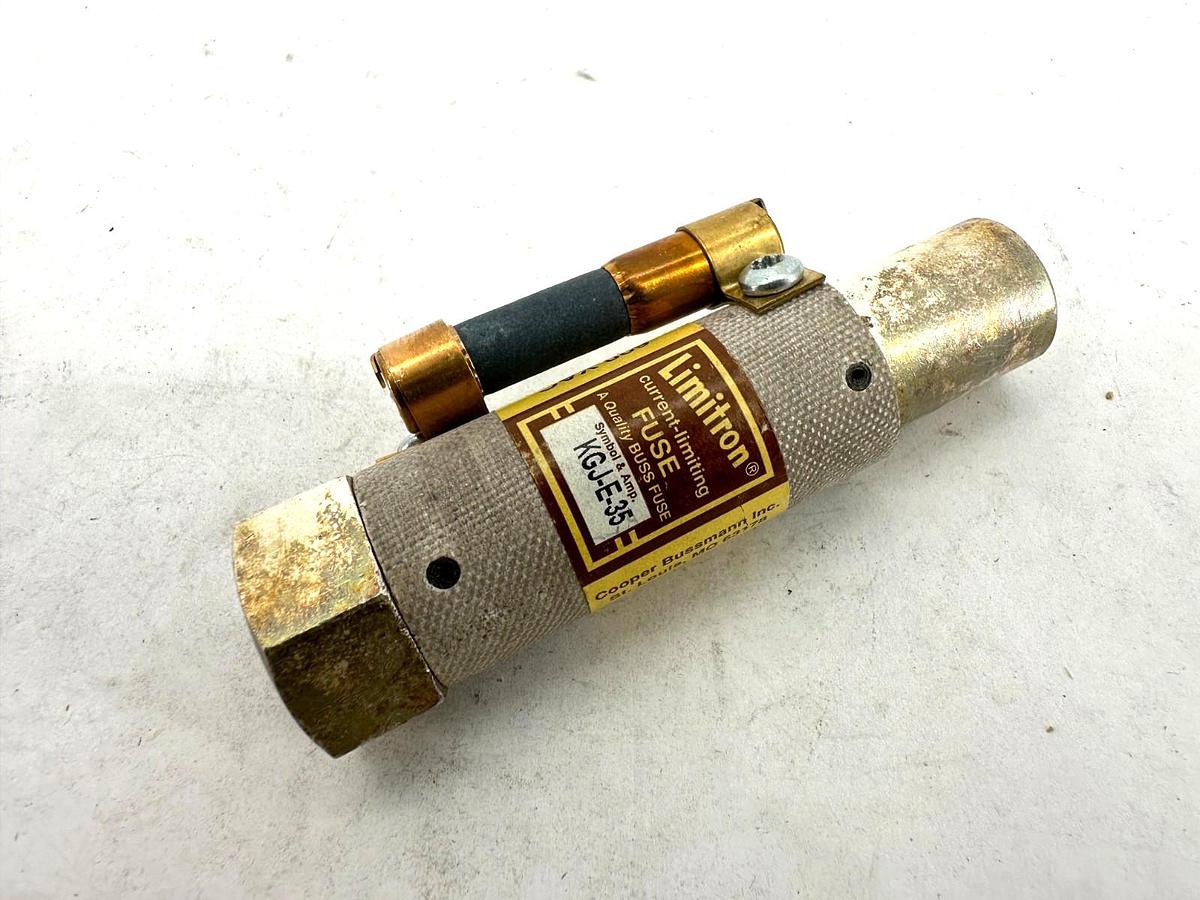 New Bussmann KGJ-E-35 Limitron Current-Limiting Capacitator Fuse 35A 600V