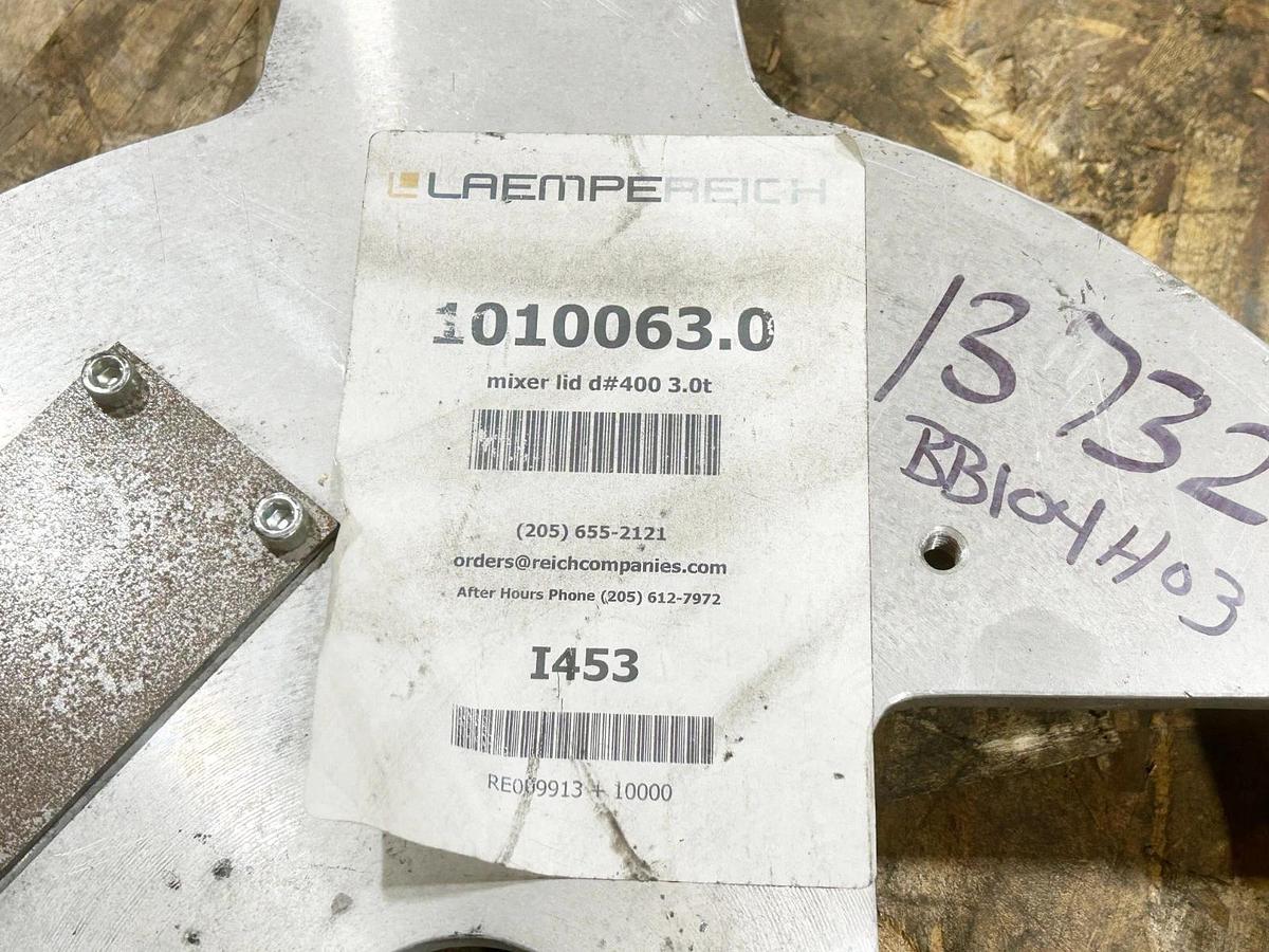 New Laempe Reich 1010063.0 Mixer Lid #400 3.0T I453