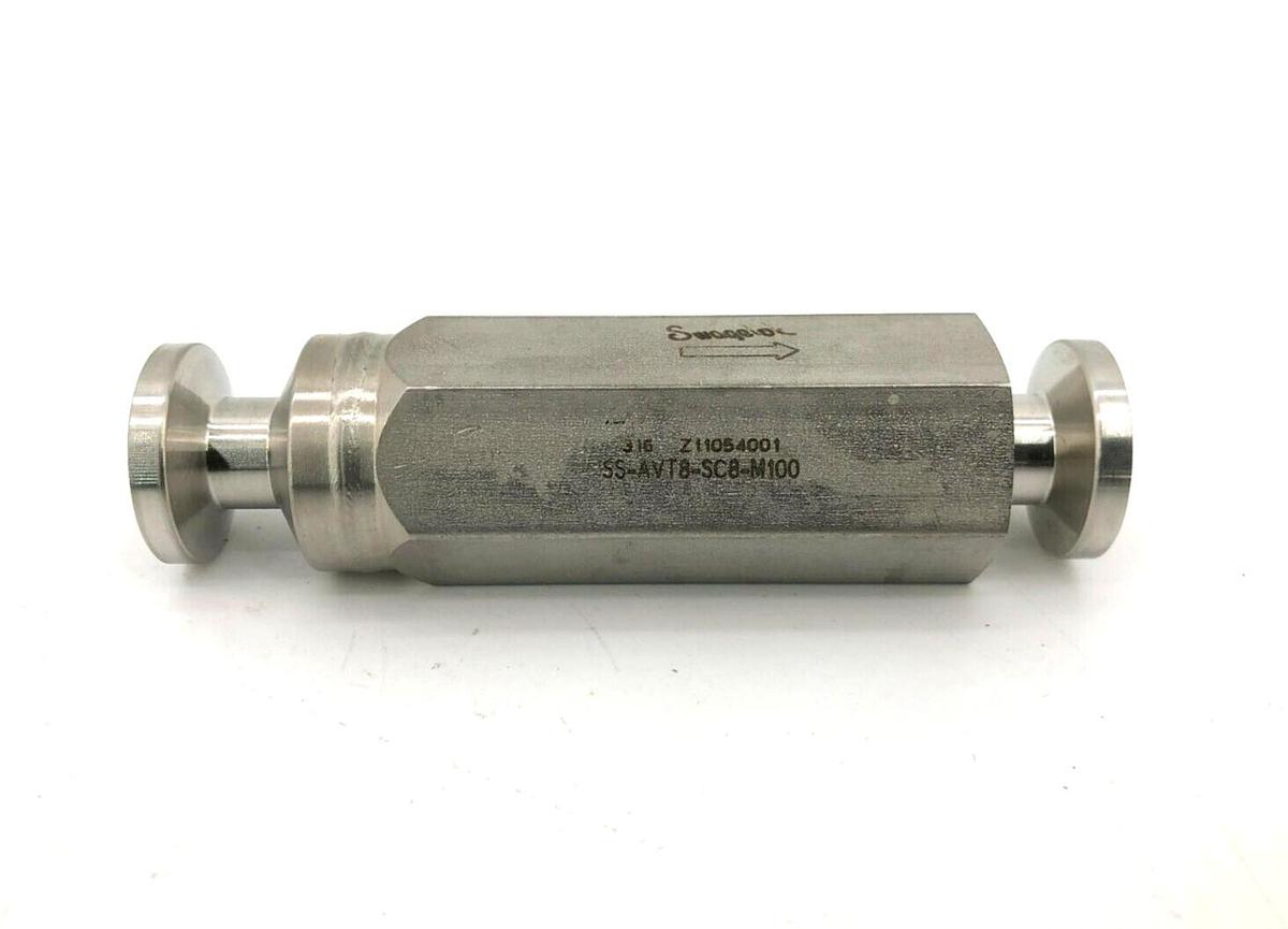 New Swagelok SS-AVT8-SC8-M100 Stainless Steel Steam Trap