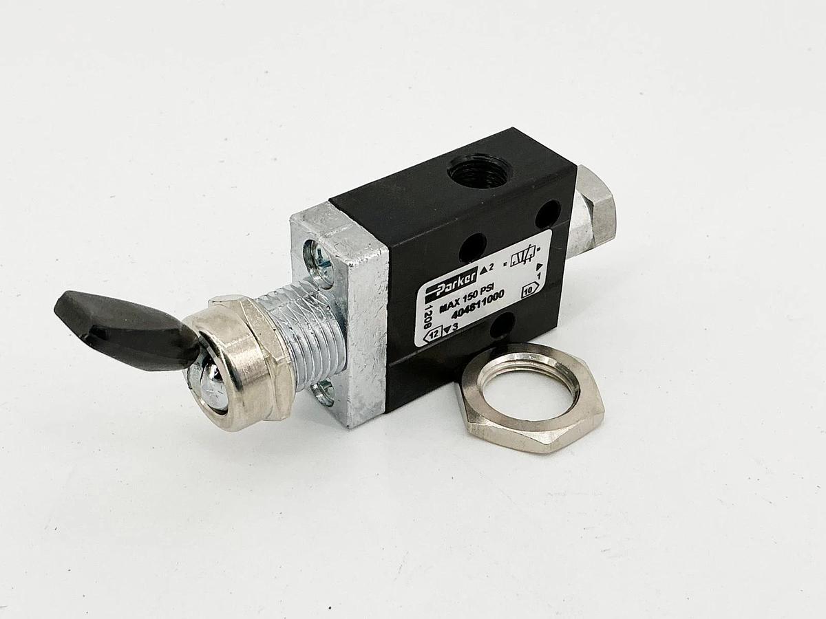 New Parker 404811000 Poppet Valve W/Lock Down 150PSI