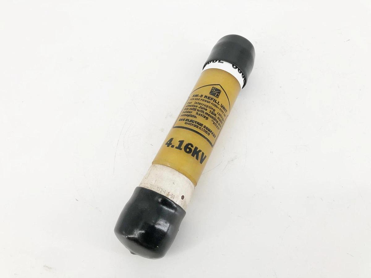 New S & C Electric 130500R4 SM-5 Fuse Refill Unit 4.16 KV 300E Amps
