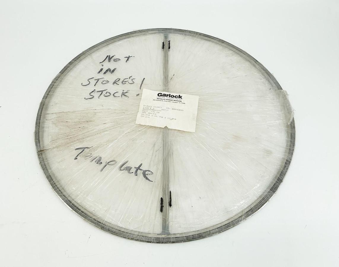 New Garlock BN12160001189 Metal Gasket 16.250 X 16.750 X 17.250 CA-3/8