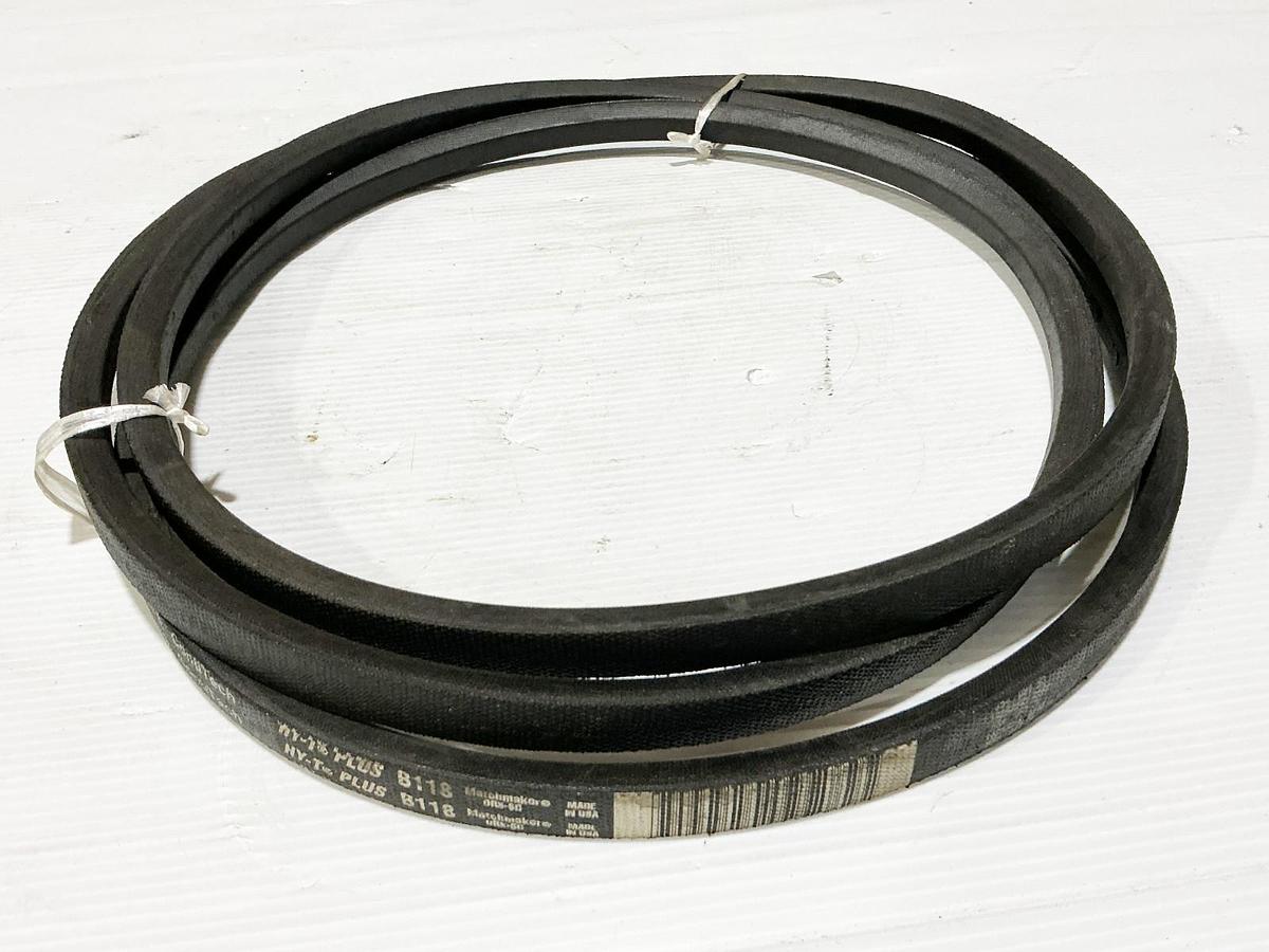 New Continental B118 HY-T Belt 0.66Width 1 Rib B Cross Section - No Box