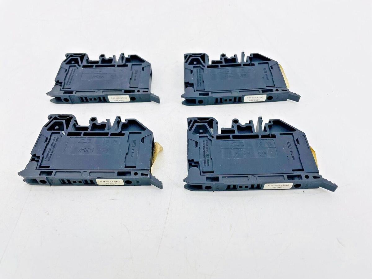 Lot of 4 New Allen Bradley 1492-H7 Terminal Block 300V
