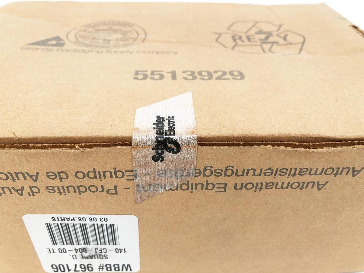 New Schneider Electric 140CFJ00400 Modicon Analog Output Block Sealed Box