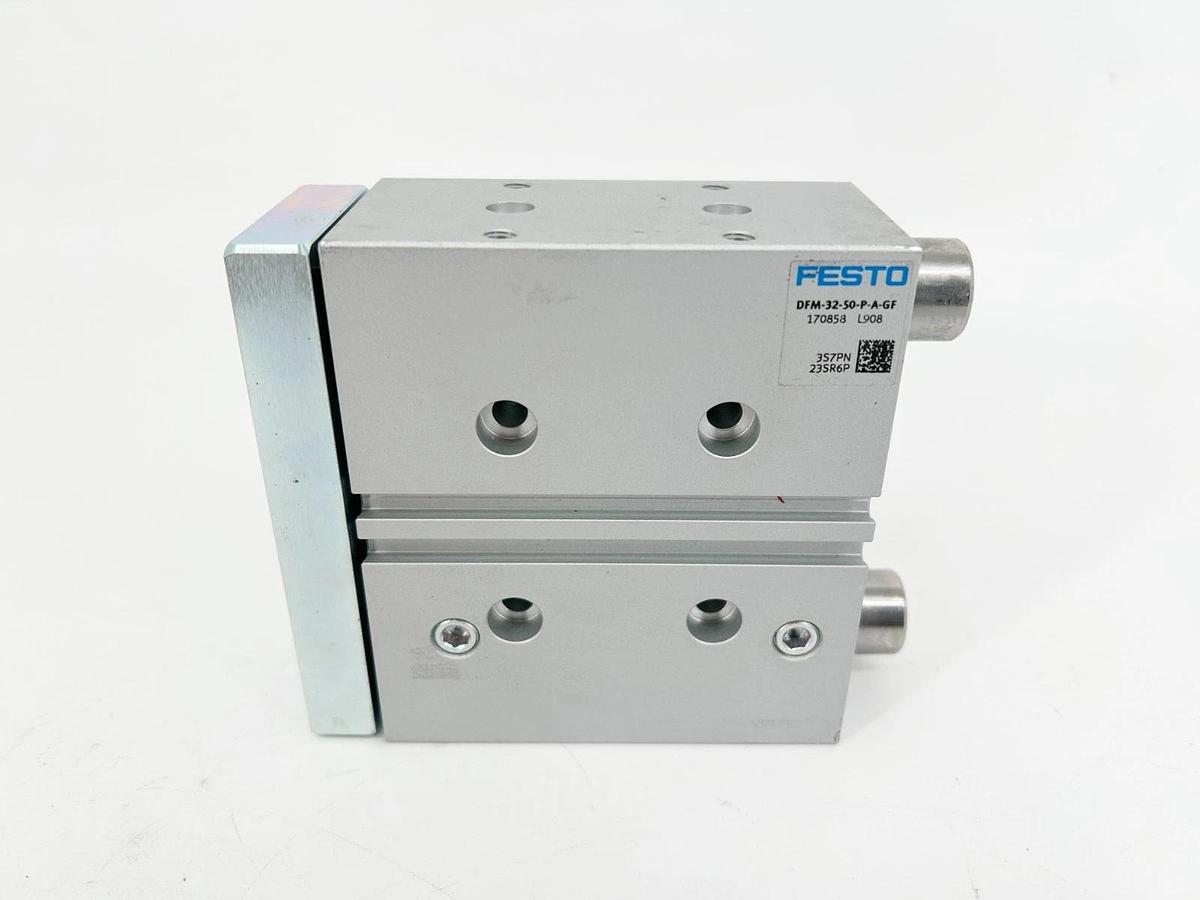New Festo DFM-32-50-P-A-GF Pneumatic Guided Cylinder 170858 - No Box