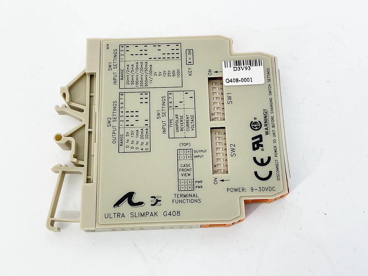 New Action Instruments G408-0001 Configurable Isolator 0-20mA 100V
