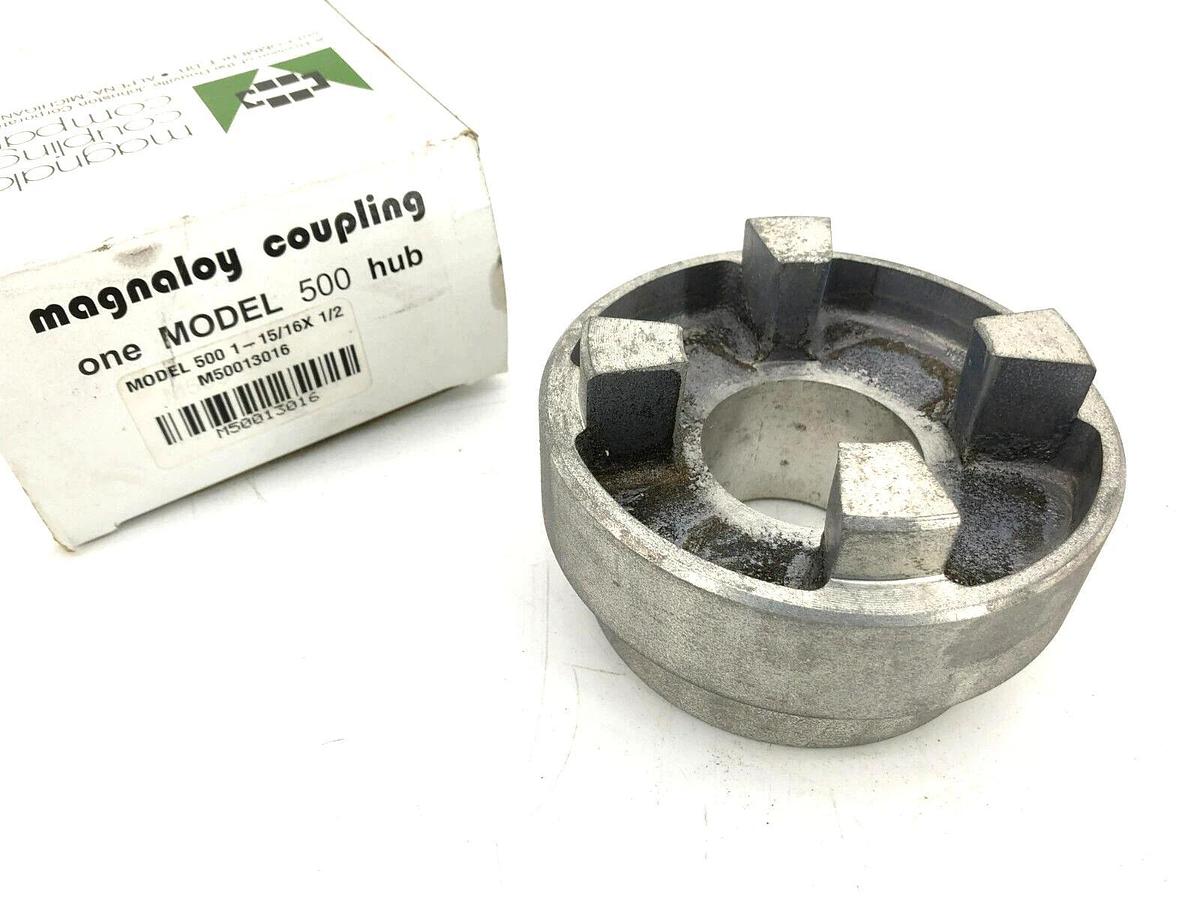 New Magnaloy M50013016 M500 Coupling Hub 1-15/16" Bore, 1/2" Keyway
