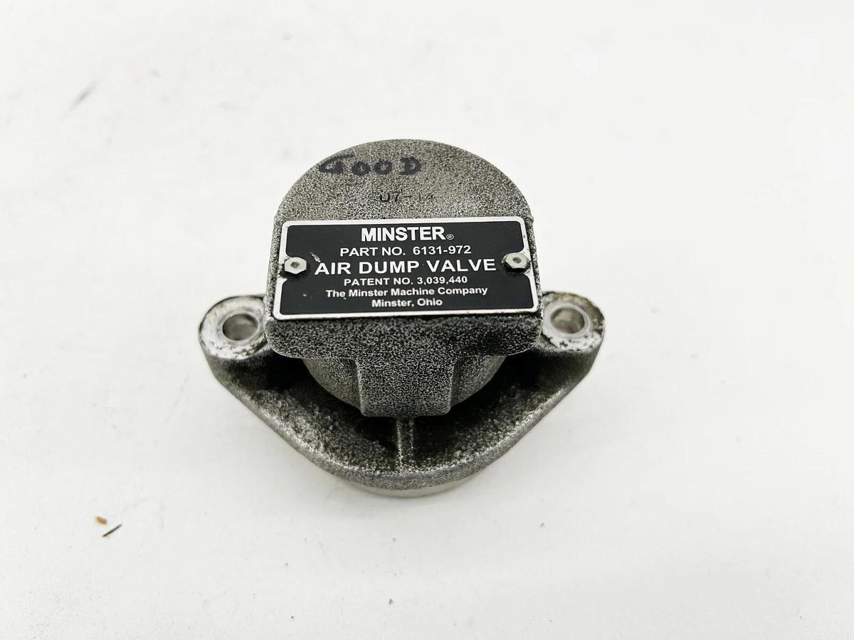 Used Minster 6131-972 Air Damp Valve
