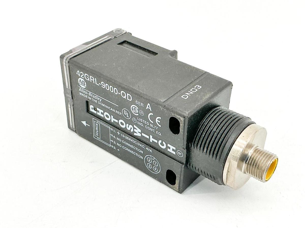 New Allen Bradley 42GRL-9000-QD Photoswitch Sensor 264V 4VA Ser.A - No Box