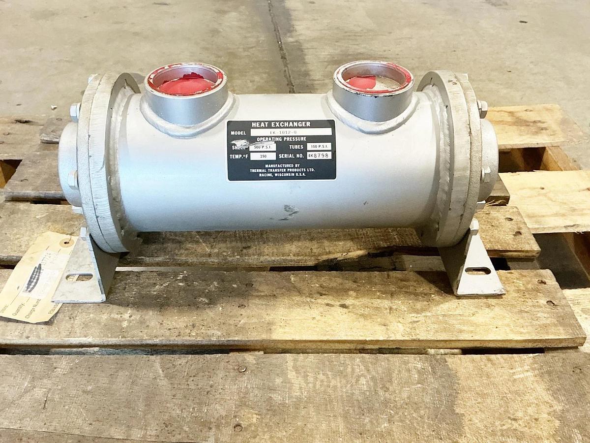 New Thermal Transfer Products EK-1012-0 Heat Exchanger 500PSI 250Deg