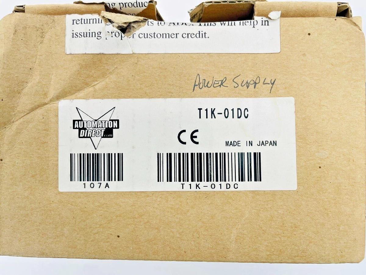 New Automation Direct T1K-01DC Power Supply DC 12/24VDC