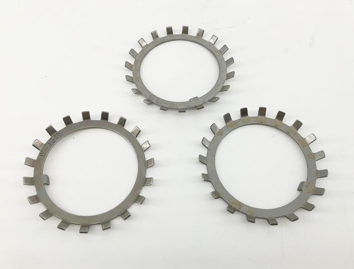 Lot of 3 New Whittet Higgins W-13 Lock Washers 2.588" ID 3.578" OD - No Box