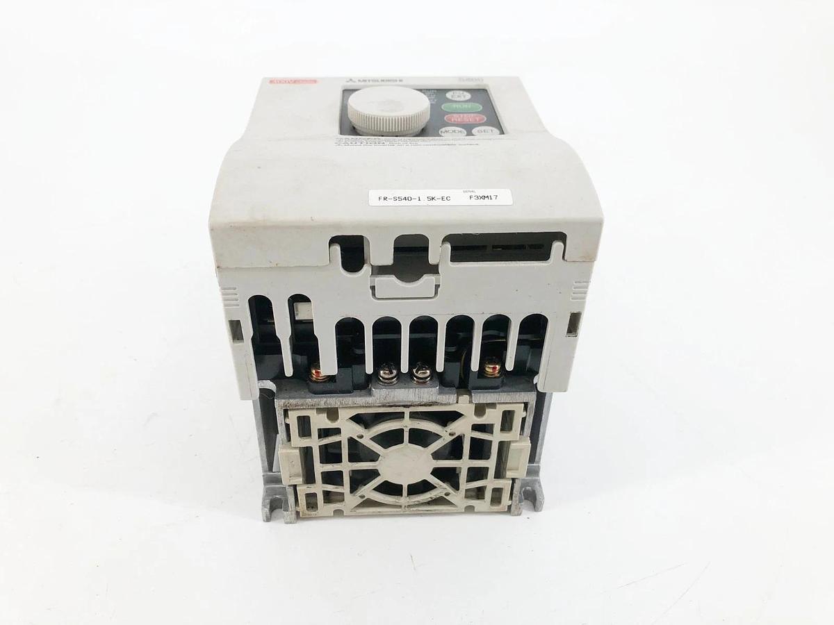 Used Mitsubishi FR-S540-1.5K-EC Inverter Drive 1.5kW 380/480VAC S500
