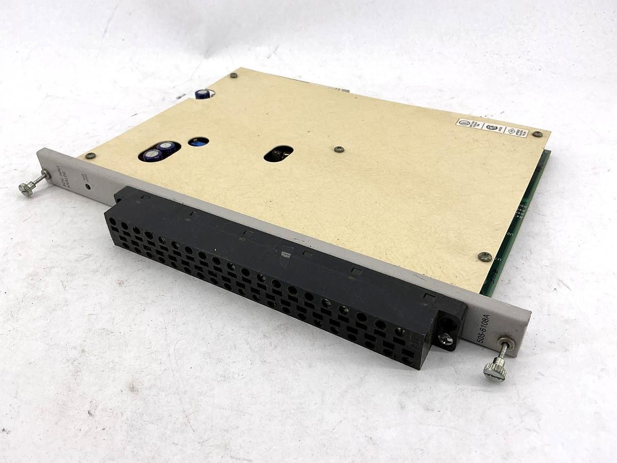 Used Siemens 505-6108A Analog Input Module 8-Channel 5056108A