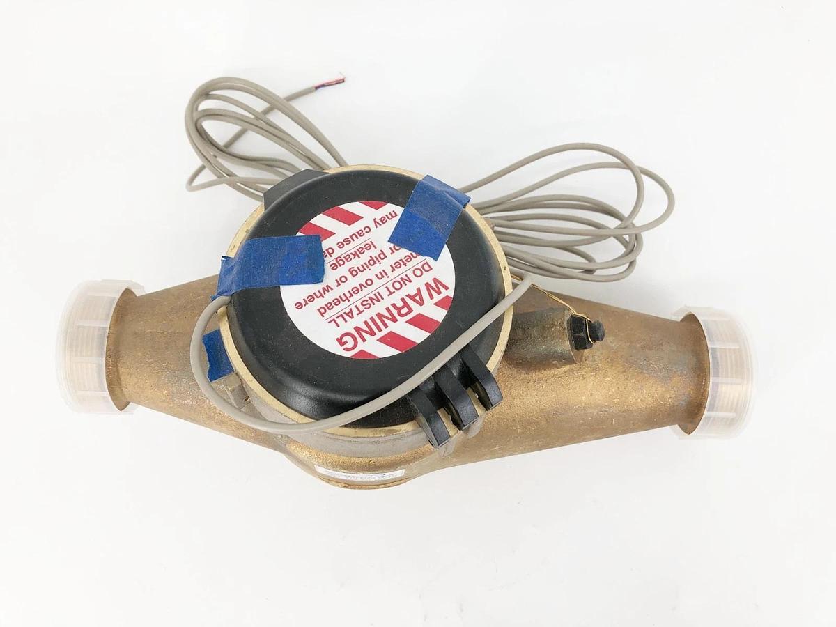 New SeaMetrics MJNR-150-100G Flow Meter 1-1/2" 100 Gal/Pulse MH61231