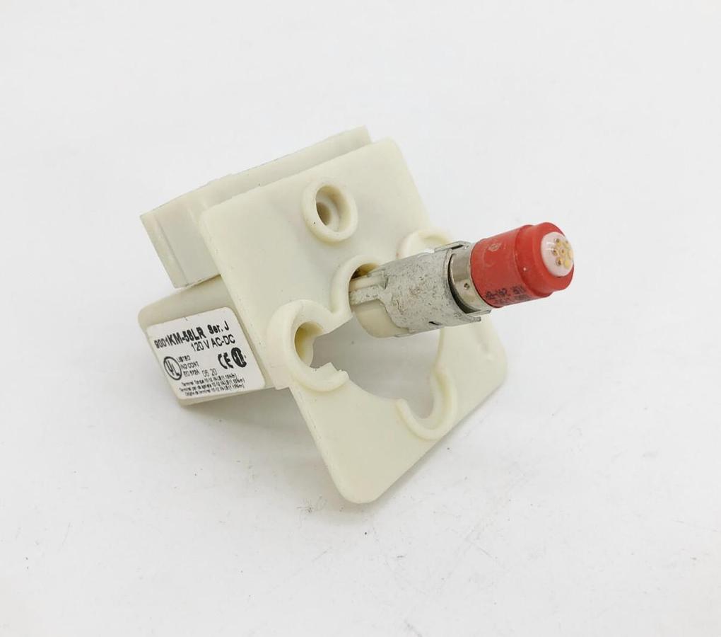 New Schneider Electric 9001KM58LR Red LED Light Block 120VAC/DC - No Box
