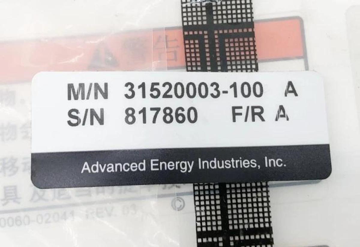 New Advanced Energy 31520003-100 Cable SC-914S-601 33420020-00/A