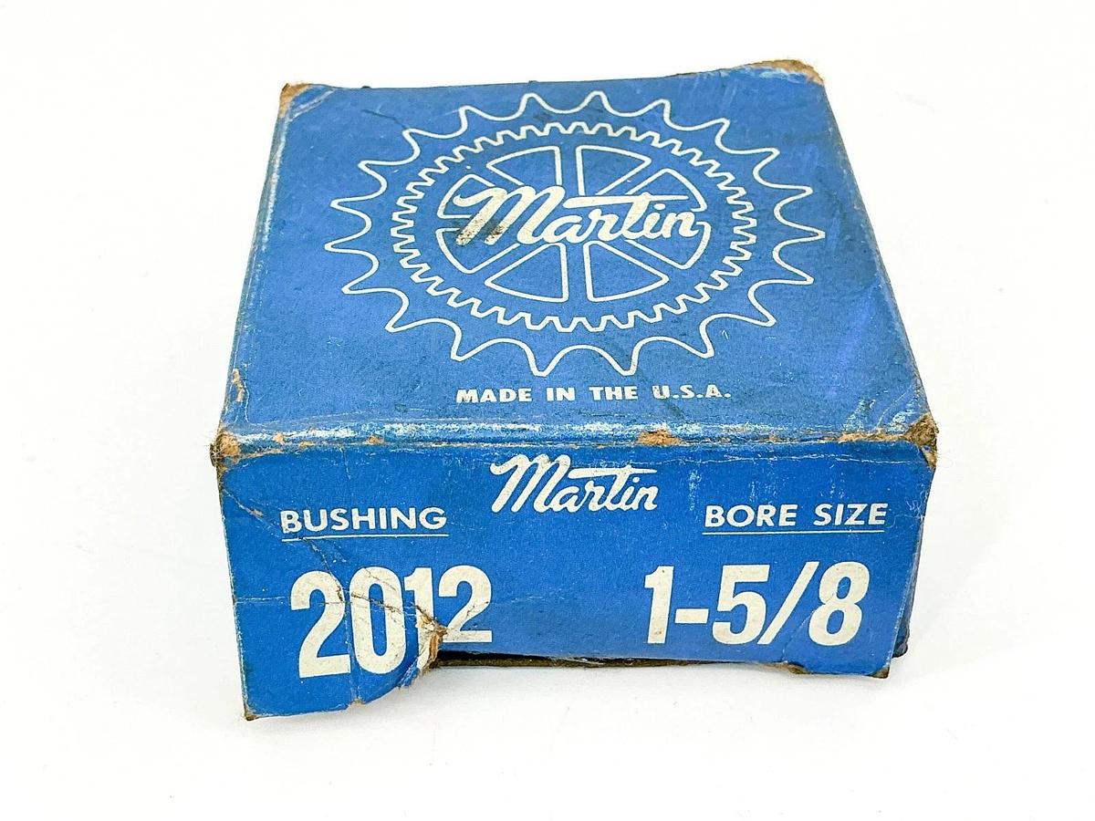 New Martin 2012-1-5/8 Taper Bushing 1-5/8" Bore