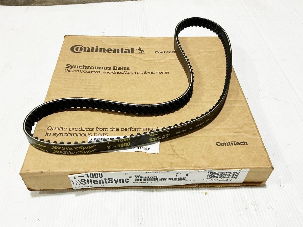 New Continental Y-1000 Synchronous Belt 8MM Pitch 1000MM 125 Teeth