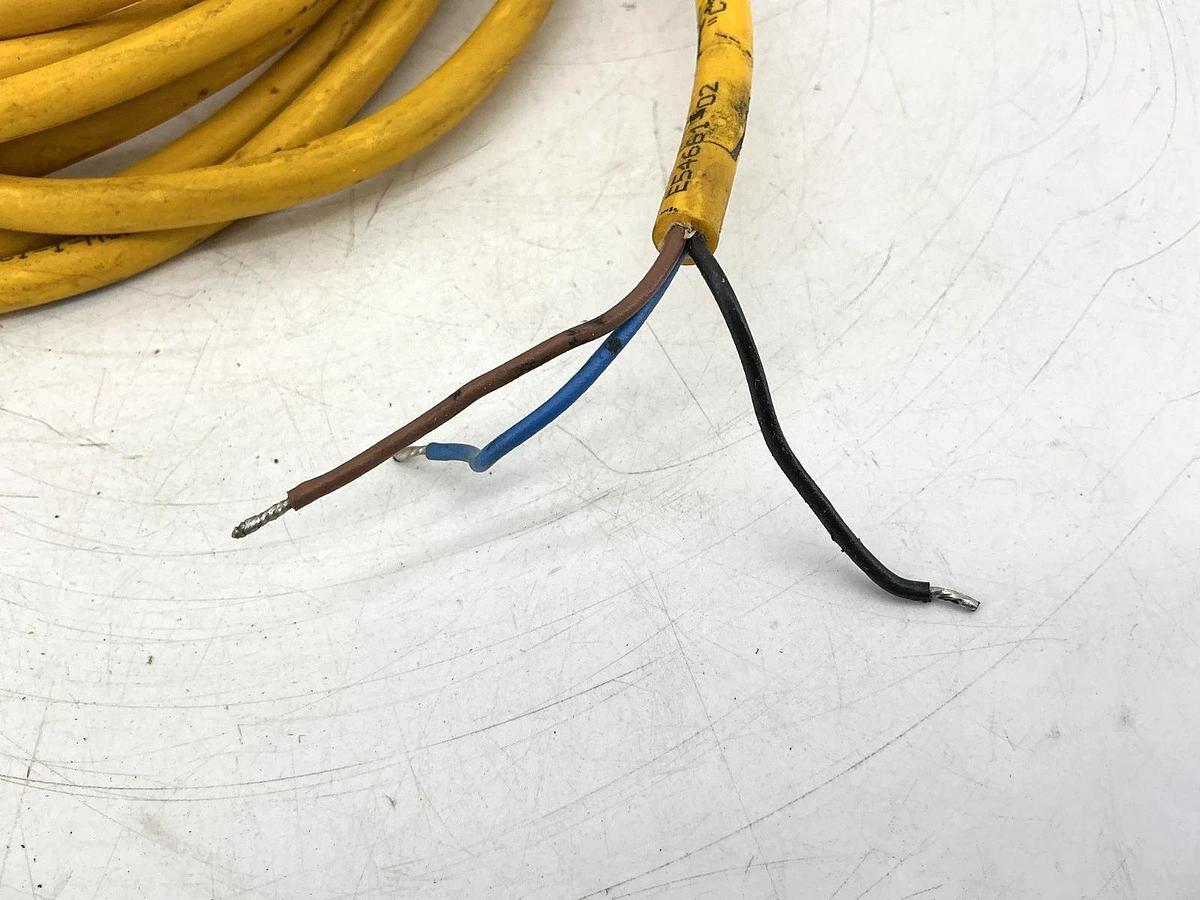 Used Banner Engineering MBCC-312 Cordset Female 3-Pin 3-Wire 25236