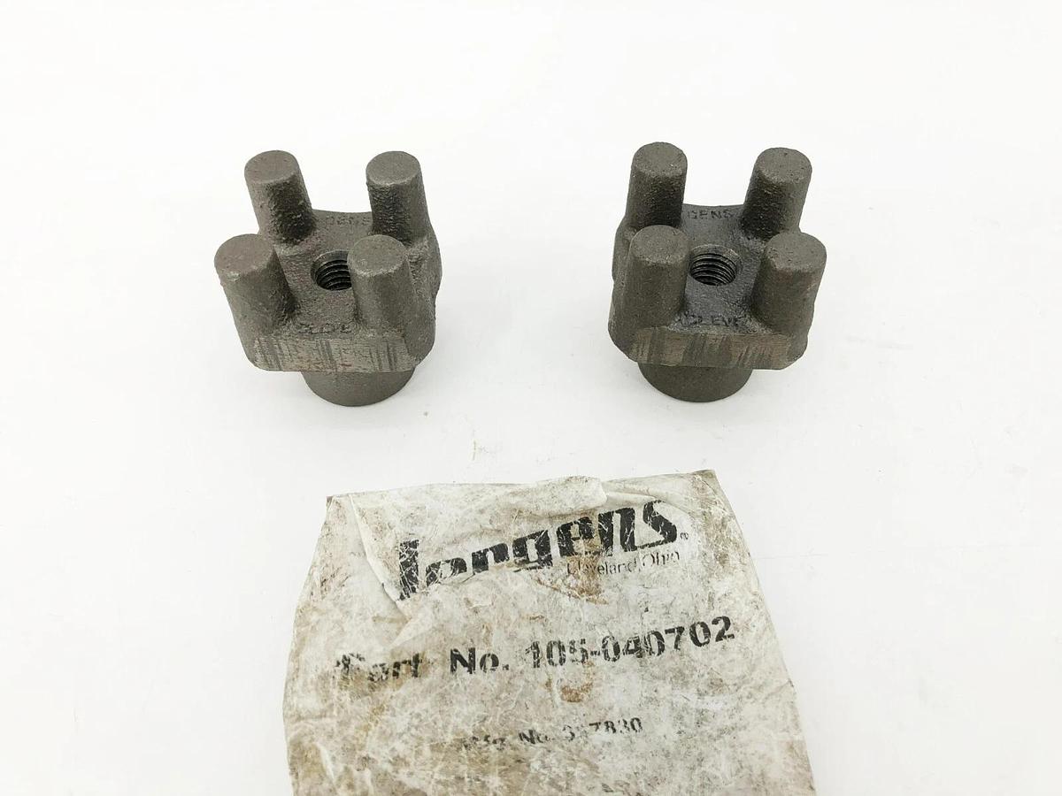 Lot of 2 New Jergens 105-040702 Tapped Bar Knobs 4-Arm SK-200