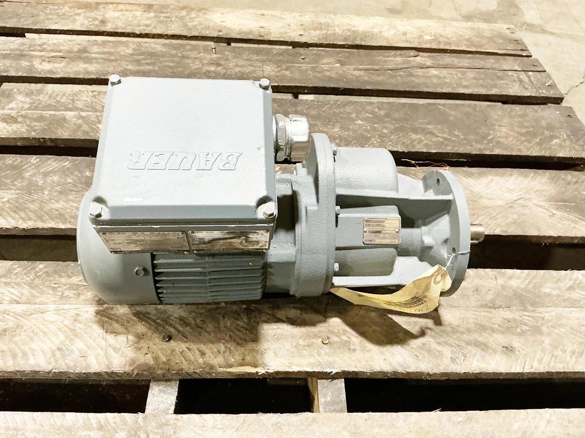 New Bauer F1145759-010-2 Gear Motor Type G03-20/DK712-178-SP 0.015KW 2 RPM 60Hz