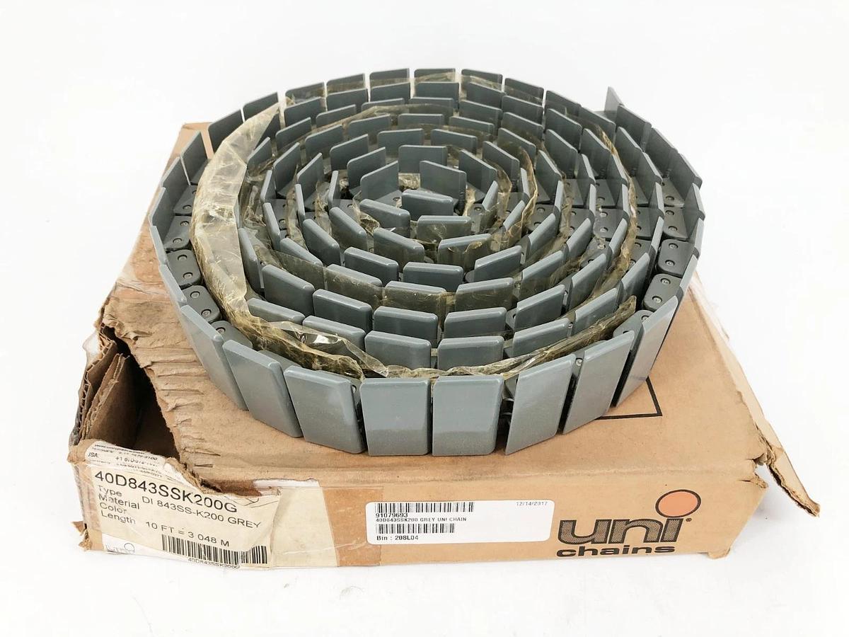 New Uni Chains 40D843SSK200G Chain 10 FT. DI 843SS-K200 LF 843 SS K200