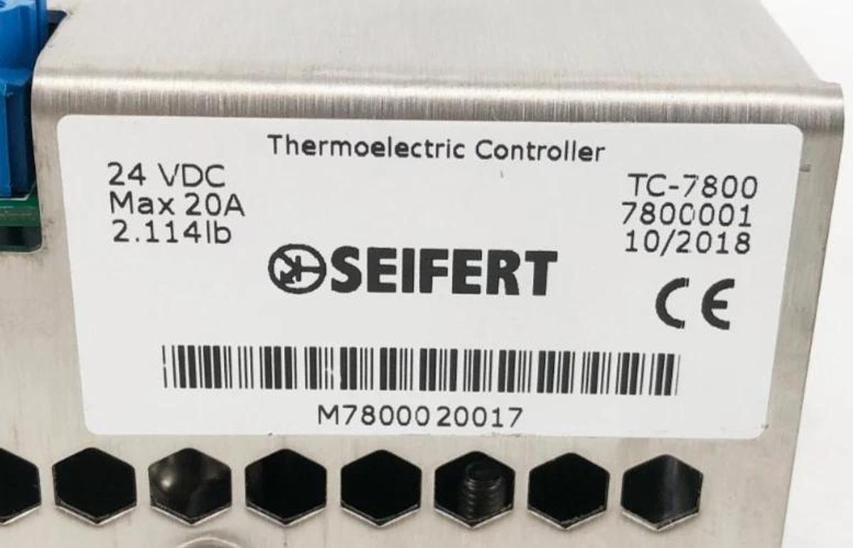 New Seifert TC-7800 Bimetallic Temperature Controller 24VDC 20A 7800001