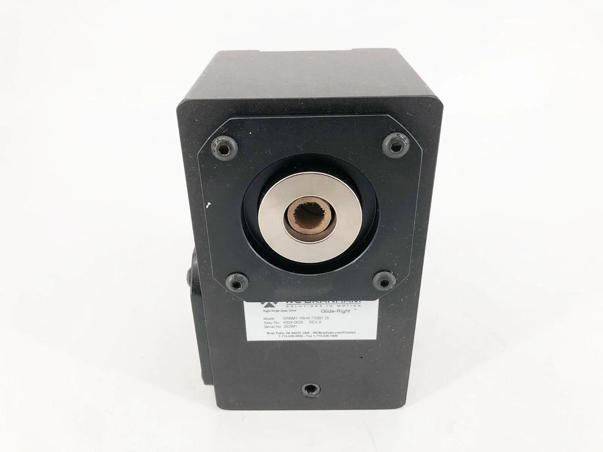 New WC Branham GRBM1:1RHA.750B1.25 Right Angle Gearbox 4304-0826 - No Box