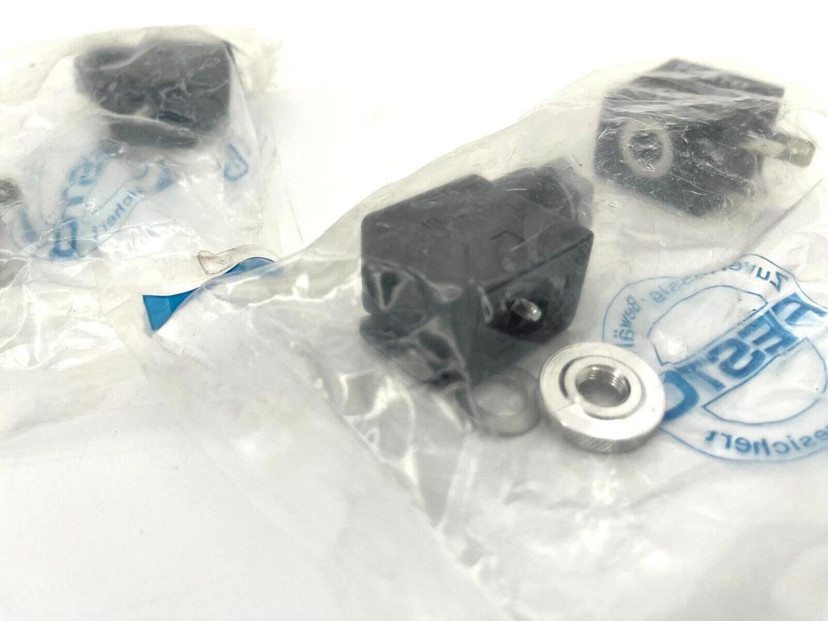 Lot of 2 New Festo MSFW-110-50/60 6720 Solenoid Coils 110/120VAC 50/60Hz 9/7VA