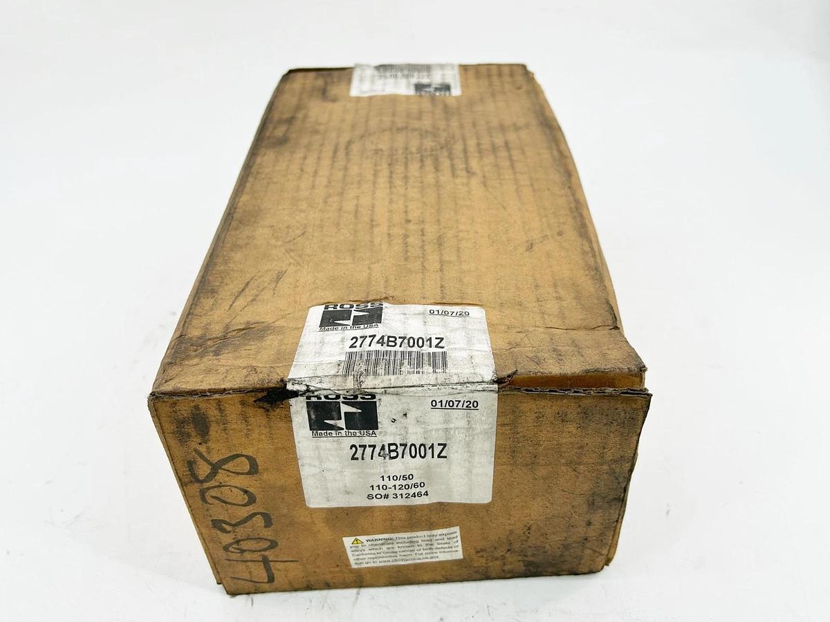 New Ross Controls 2774B7001Z Directional Control Valve 120V 27 Series - Sealed