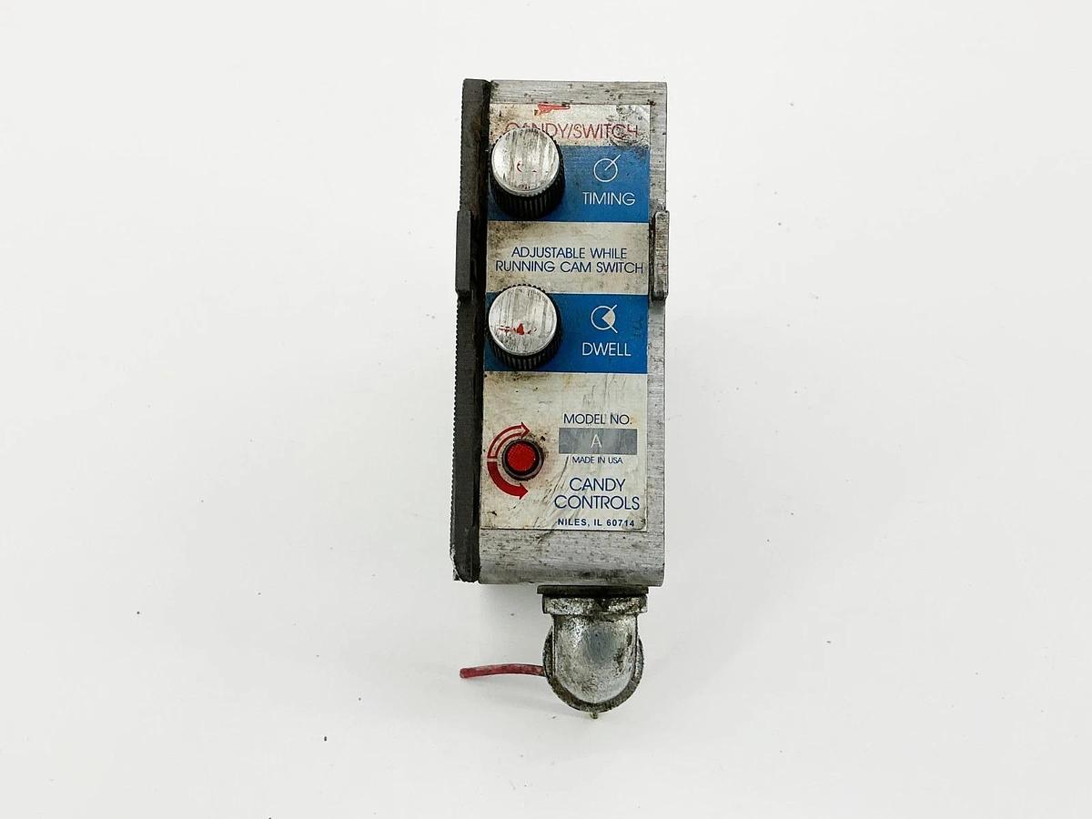 Used Candy Controls Model A Rotating Cam Limit Switch
