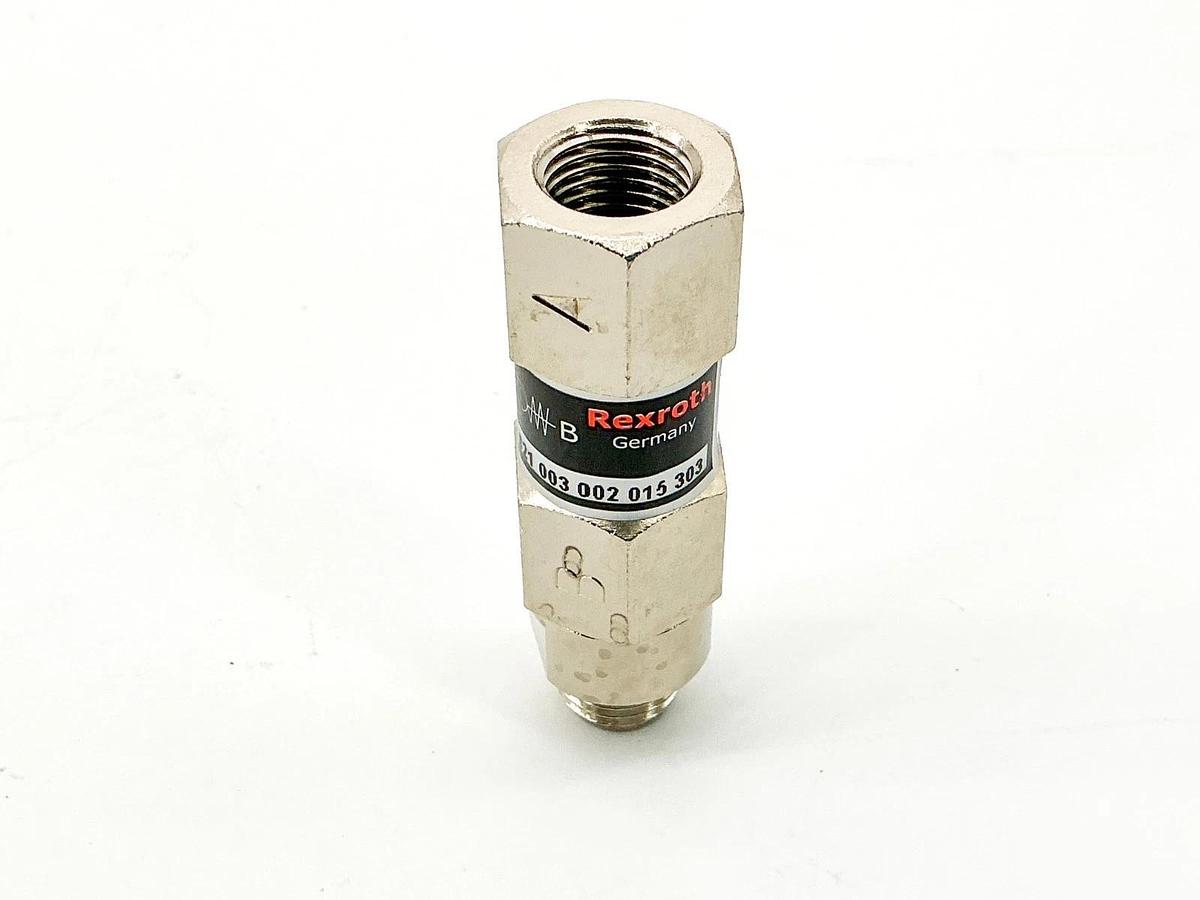 New Rexroth 0821003002015303 Pneumatic Check Valve 0-821-003-002