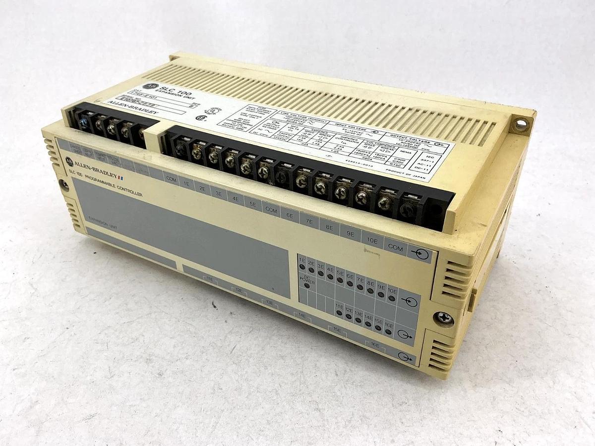 Used Allen Bradley 1745-E101 Ser B Expansion Unit SCL 100 PLC 2.5A 50/60HZ