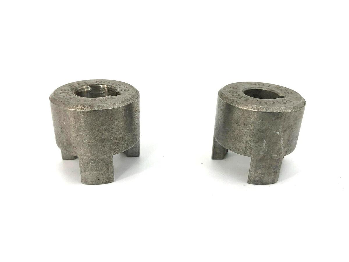 Lot of 2 New Boston 11704 1/2" Bore Jaw Coupling Hubs