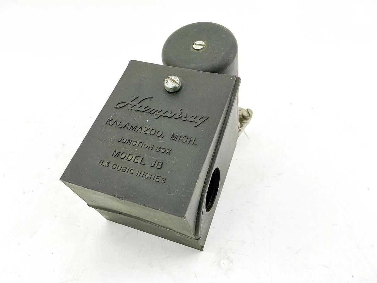 Used Humphrey T062-4E1-36 Solenoid Valve 120V 8.2W 0-125PSI